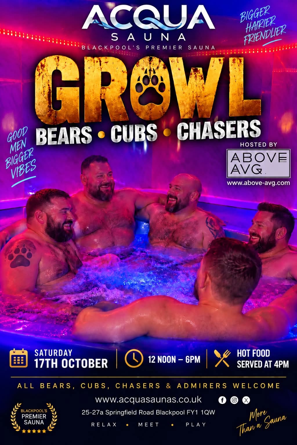acqua sauna growl